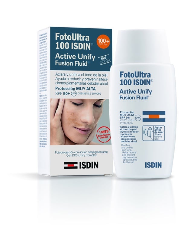Foto Ultra 100 ISDIN Active Unify Fusion Fluid SPF 50+