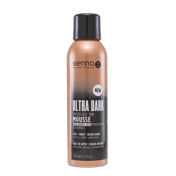Sienna X Ultra dark tinted mousse