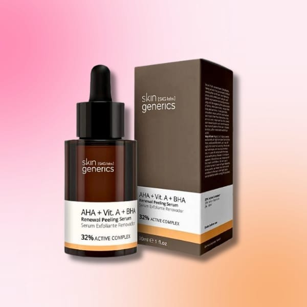 Skin Generics AHA+Vit Exfoliating Serum. A+BHA