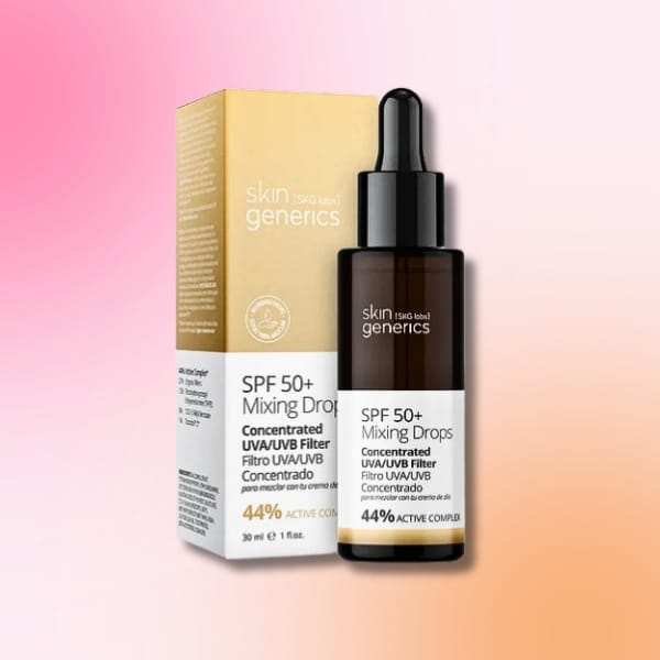 Skin Generics Sun protection drops 50+ to mix