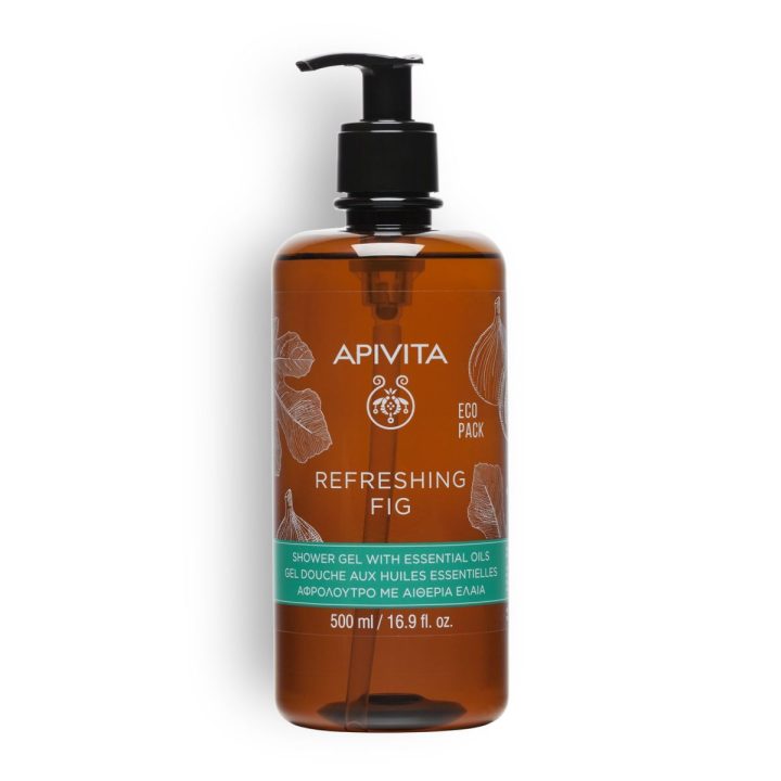 Apivita Refreshing Fig Shower Gel