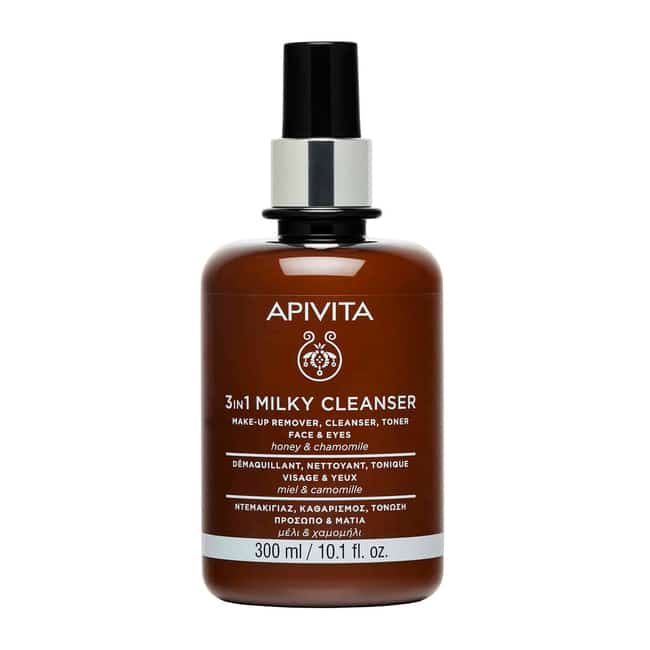 Apivita 3-in-1 cleansing milk