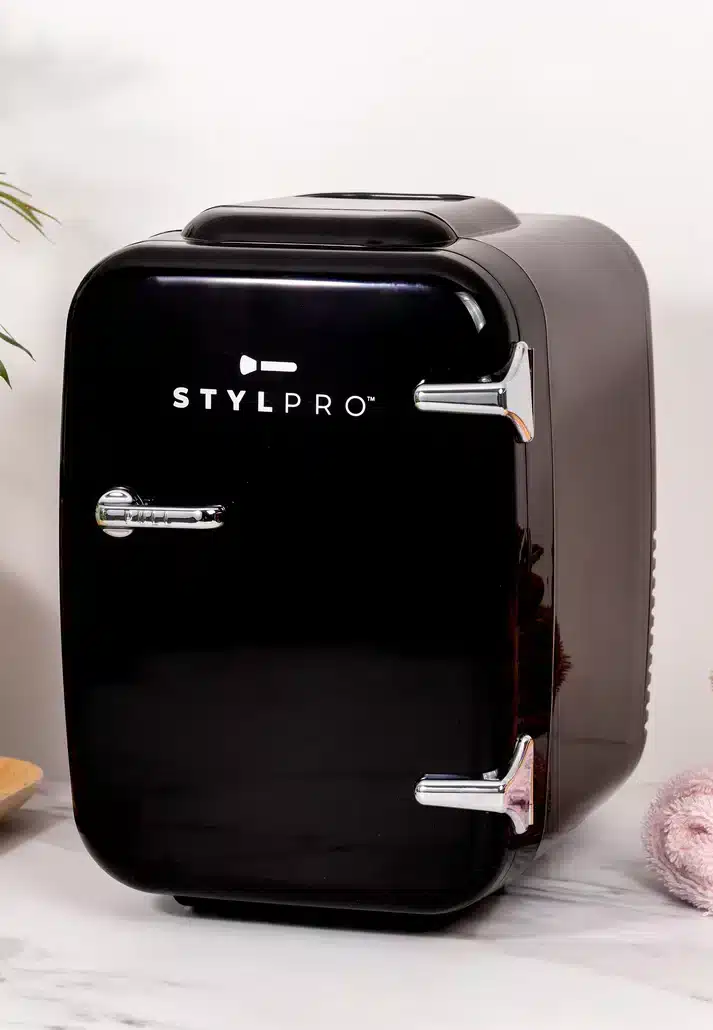 Black & Silver Beauty Fridge