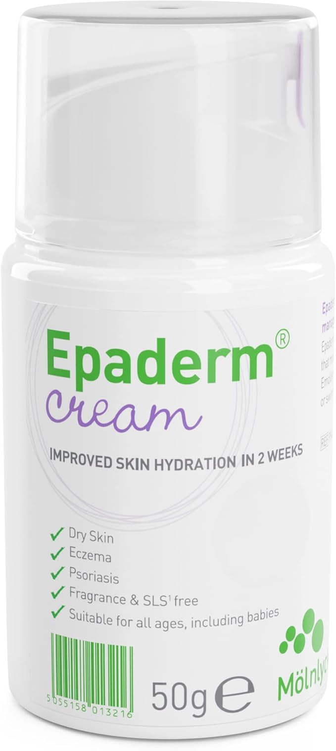 Epaderm Emollient Cream 50g: Dry Skin Relief