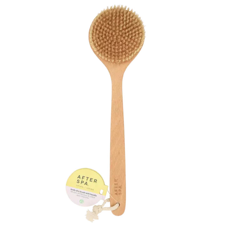 Body Dry Brush With Handle
