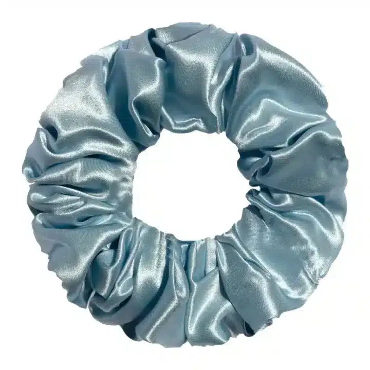 bluebird | classic silk scrunchies
