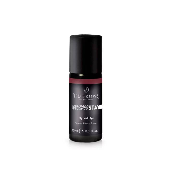 HD Brows BrowStay Hybrid Dye Vibrant Auburn Brown