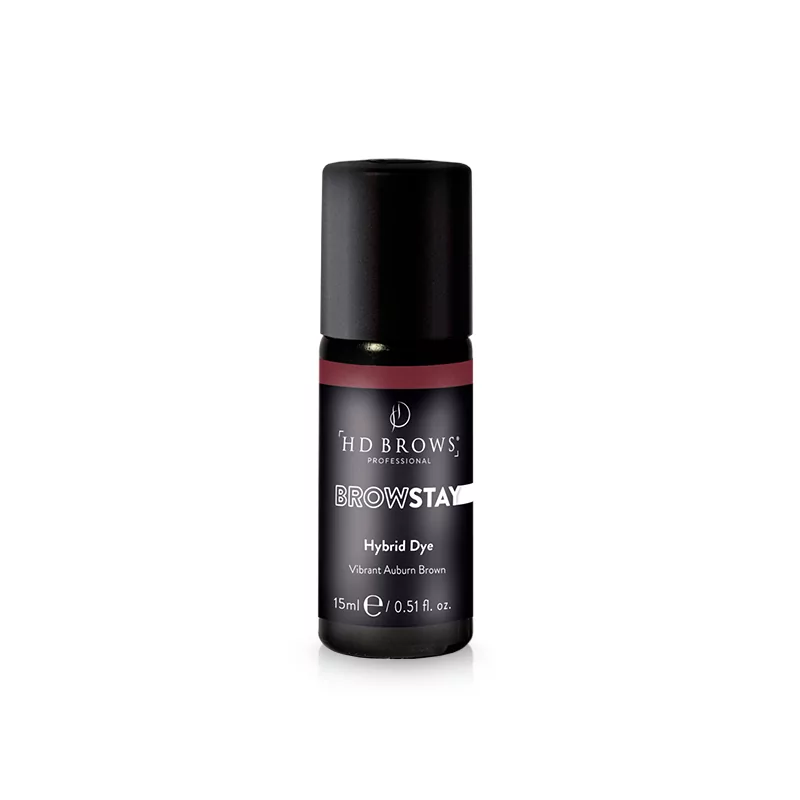 HD Brows BrowStay Hybrid Dye Vibrant Auburn Brown
