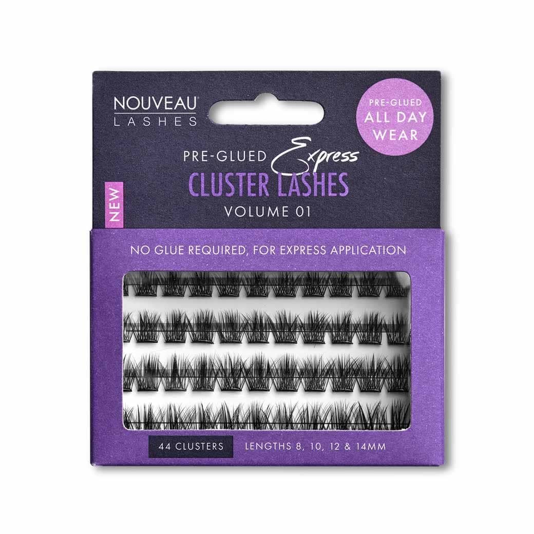 Nouveau Lashes Pre-Glued Express Cluster Lashes Volume 01