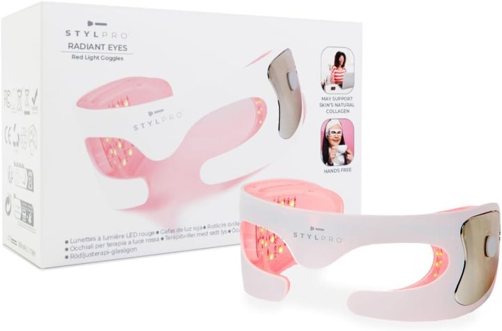 Radiant Eyes Red LED Goggles
