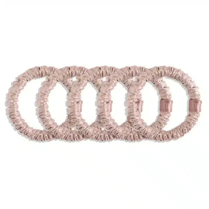 rosaline | slim silk scrunchies