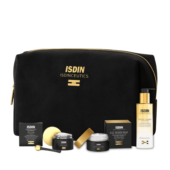 ISDIN Set - Essential Cleansing + Age Reverse Night + Vital Eyes Set