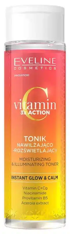 Eveline Vitamin C 3x Action – Moisturizing & Illuminating Toner