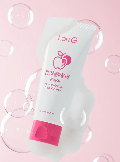 Lon.G Pink Apple Pure Foam Cleanser