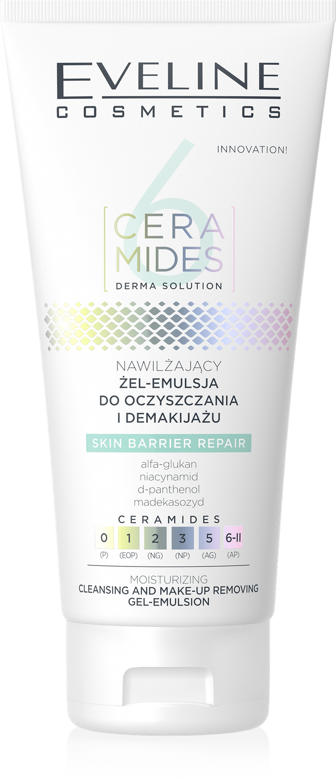6 Ceramides – Moisturizing Cleansing and Make-Up Removing Gel-Emulsion