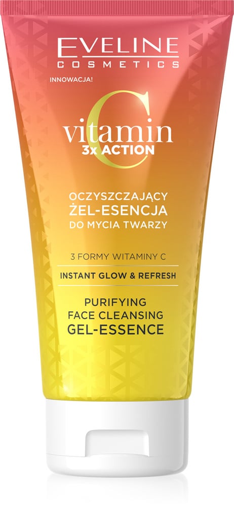 Eveline Vitamin C 3x Action – Cleansing Face Washing Gel-Essence